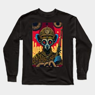 Lemur Soldier Long Sleeve T-Shirt